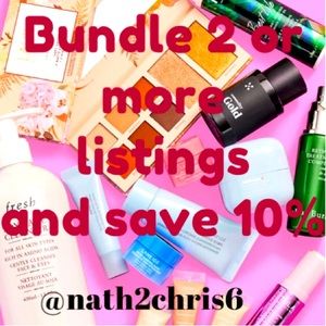 Bundle 2 or more listings and save 10%
